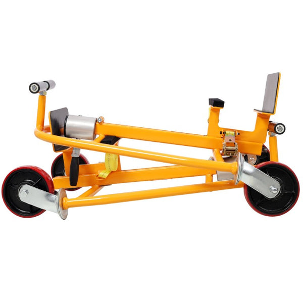 English Elm 2Pack Heavy Duty Furniture Movers with Ratchet Straps and Swivel Casters for Safe Transport Yellow 22.8 L x 14 W x 31.5 H W465P327700