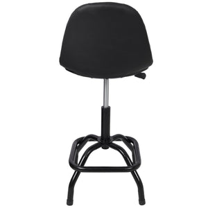 English Elm 360° Swivel High Back Bar Stool Adjustable Metal Frame for Kitchen Island or Pub W465P327705