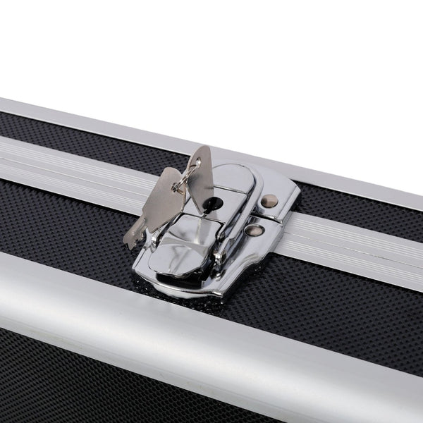 English Elm Aluminum Reinforced Hard Case Locking Handgun Storage Box with Foam Lined Interior W465P331003
