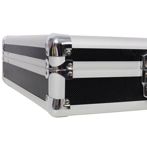 English Elm Aluminum Reinforced Hard Case Locking Handgun Storage Box with Foam Lined Interior W465P331003
