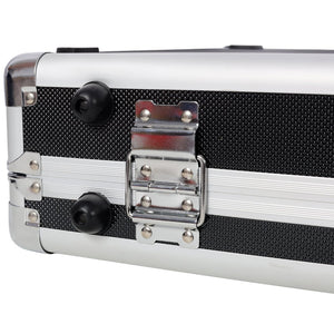 English Elm Aluminum Reinforced Hard Case Locking Handgun Storage Box with Foam Lined Interior W465P331003