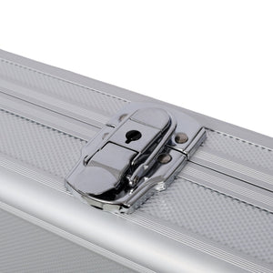 English Elm Aluminum Hard Shell Locking Carry Case with Foam Interior for Secure Handgun Storage W465P331004