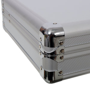 English Elm Aluminum Hard Shell Locking Carry Case with Foam Interior for Secure Handgun Storage W465P331004