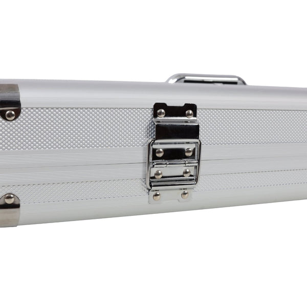 English Elm Aluminum Hard Shell Locking Carry Case with Foam Interior for Secure Handgun Storage W465P331004