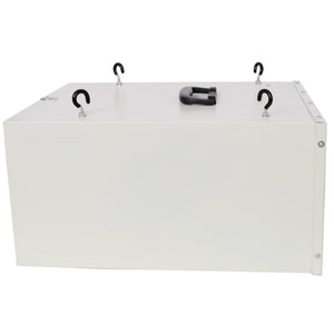 English Elm Remote-controlled Workshop Air Filtration System with Timer 400 Cfm Ceiling Mount Etl W465P339546