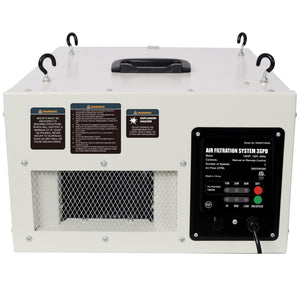 English Elm Remote-controlled Workshop Air Filtration System with Timer 400 Cfm Ceiling Mount Etl W465P339546