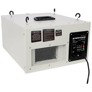 English Elm Remote-controlled Workshop Air Filtration System with Timer 400 Cfm Ceiling Mount Etl W465P339546