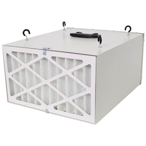 English Elm Remote-controlled Workshop Air Filtration System with Timer 400 Cfm Ceiling Mount Etl W465P339546