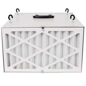 English Elm Remote-controlled Workshop Air Filtration System with Timer 400 Cfm Ceiling Mount Etl W465P339546