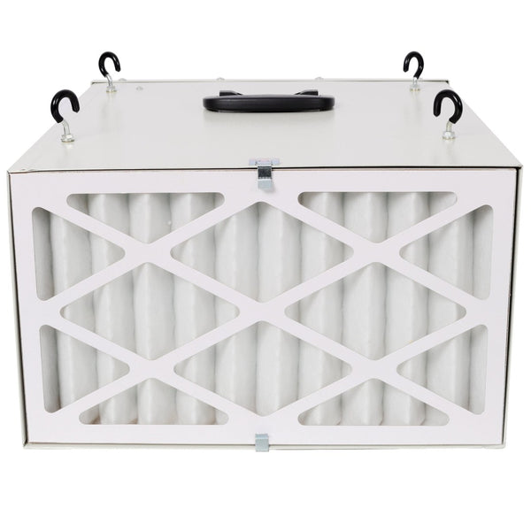 English Elm Remote-controlled Workshop Air Filtration System with Timer 400 Cfm Ceiling Mount Etl W465P339546
