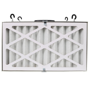 English Elm Remote-controlled Workshop Air Filtration System with Timer 400 Cfm Ceiling Mount Etl W465P339546