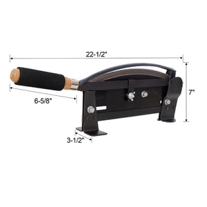 English Elm 16-inch Floral Bunch Cutter High Carbon Steel Blade Ergonomic Handle Professional Garden Tool W465P366557