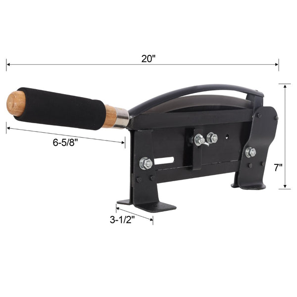 English Elm 14-inch Floral Bunch Cutter High-carbon Steel Blade Ergonomic Grip for Florists W465P366935
