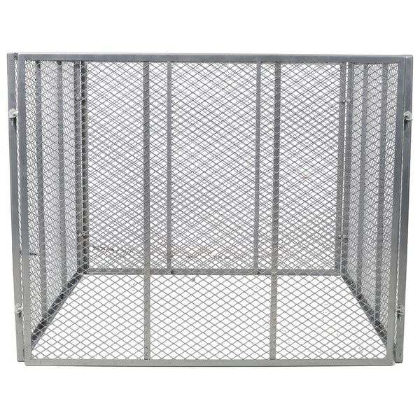 English Elm Large Powder Coated Steel Wire Mesh Compost Bin 172 Gallon Rust Resistant Garden W465P370172