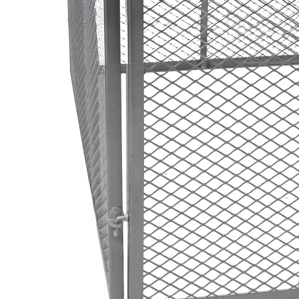 English Elm Large Powder Coated Steel Wire Mesh Compost Bin 172 Gallon Rust Resistant Garden W465P370172