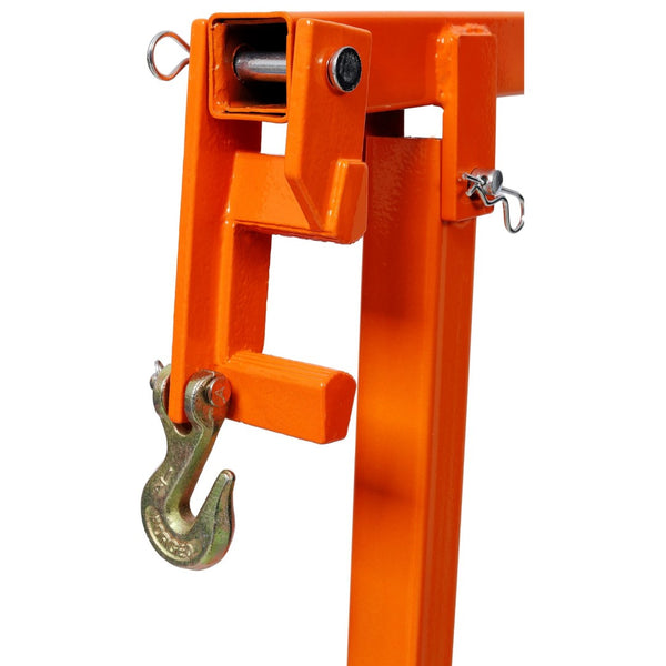 English Elm 36" T-post Puller Heavy Duty Lever Tool with Alloyed Steel Build and Lifting Chain W465P373027