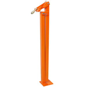 English Elm 36" T-post Puller Heavy Duty Lever Tool with Alloyed Steel Build and Lifting Chain W465P373027
