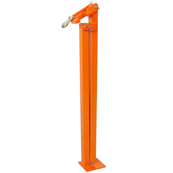 English Elm 36" T-post Puller Heavy Duty Lever Tool with Alloyed Steel Build and Lifting Chain W465P373027