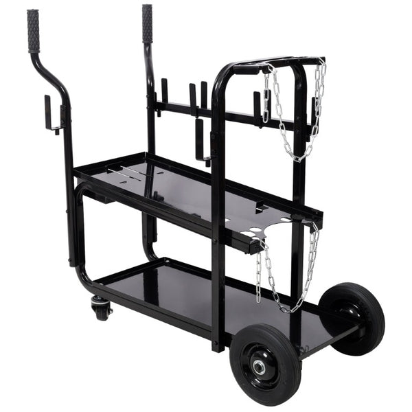 English Elm 2Pack Heavy Duty Furniture Movers with Ratchet Straps and Swivel Casters for Safe Transport Black 38.3 L x 19.2 W x 37 H W465P409157