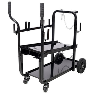 English Elm 2Pack Heavy Duty Furniture Movers with Ratchet Straps and Swivel Casters for Safe Transport Black 38.3 L x 19.2 W x 37 H W465P409157