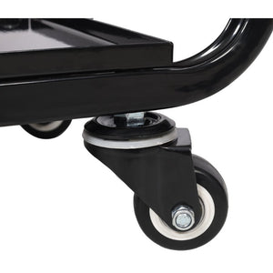 English Elm 2Pack Heavy Duty Furniture Movers with Ratchet Straps and Swivel Casters for Safe Transport Black 38.3 L x 19.2 W x 37 H W465P409157
