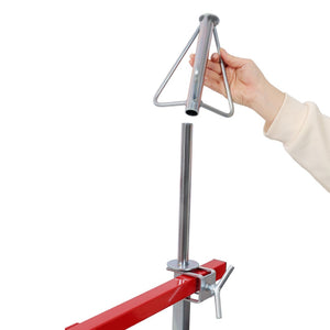 English Elm Mobile Rim Painting Stand Holds Four Alloy Wheels with 360 Degree Rotating Cone Mounts W465P429778