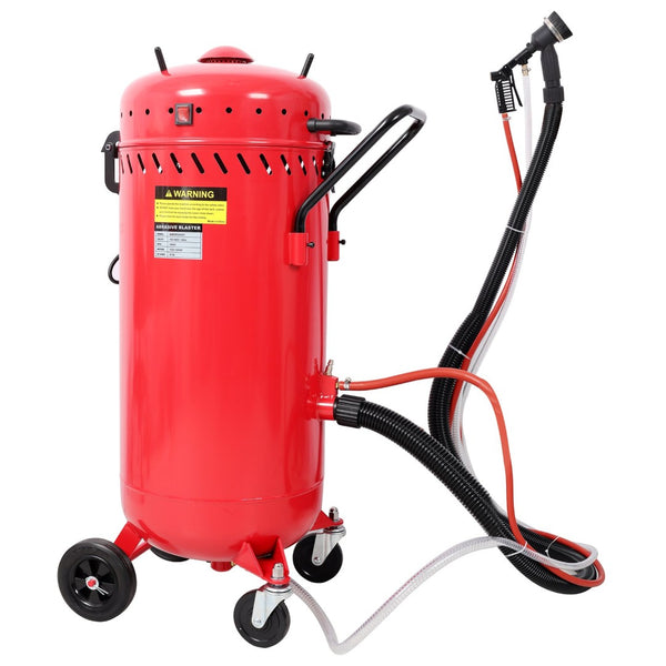 English Elm 28 Gallon Dustless Sandblaster with 1200w Vacuum Motor Abrasive Recycle Metal Prep W465P434424