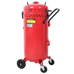 English Elm 28 Gallon Dustless Sandblaster with 1200w Vacuum Motor Abrasive Recycle Metal Prep W465P434424
