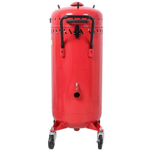 English Elm 28 Gallon Dustless Sandblaster with 1200w Vacuum Motor Abrasive Recycle Metal Prep W465P434424