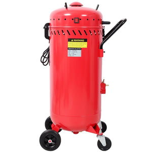 English Elm 28 Gallon Dustless Sandblaster with 1200w Vacuum Motor Abrasive Recycle Metal Prep W465P434424