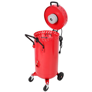 English Elm 28 Gallon Dustless Sandblaster with 1200w Vacuum Motor Abrasive Recycle Metal Prep W465P434424