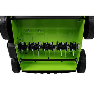 English Elm Progreen 7HP Gas Powered 2In1 Scarifier Aerator with 16 Inch Wide Cutting Path W465P480451