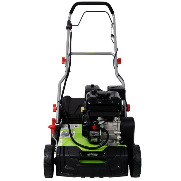 English Elm Progreen 7HP Gas Powered 2In1 Scarifier Aerator with 16 Inch Wide Cutting Path W465P480451