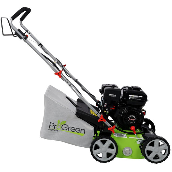 English Elm Progreen 7HP Gas Powered 2In1 Scarifier Aerator with 16 Inch Wide Cutting Path W465P480451