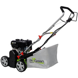 English Elm Progreen 7HP Gas Powered 2In1 Scarifier Aerator with 16 Inch Wide Cutting Path W465P480451