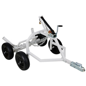 English Elm Atv Tow Log Skidding Arch with 1000 Lb Capacity and Pneumatic Tire Support W465S00019