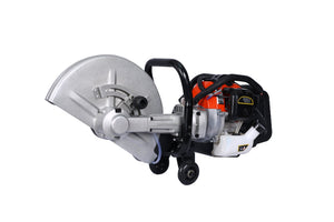 English Elm 52cc Gas Powered Cut Off Saw with 14 Inch Blade Capacity for Concrete and Masonry W465S00035