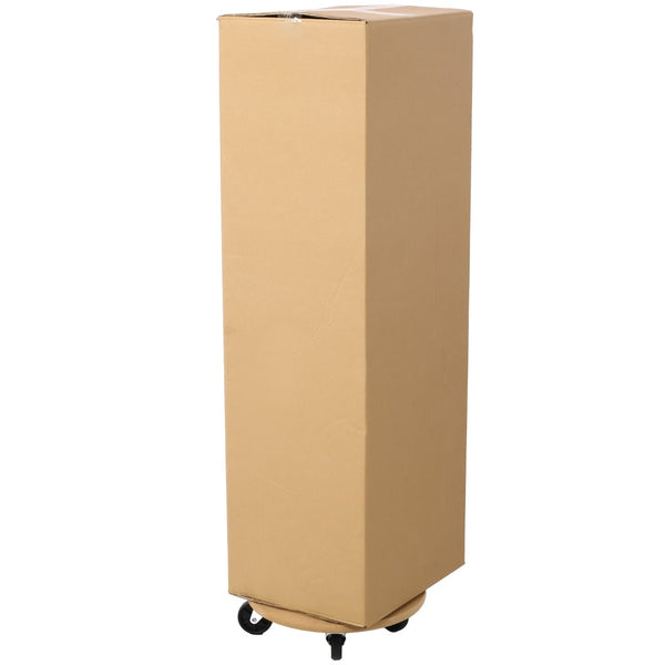 English Elm Furniture Moving Dolly Set of 4 Round Wood Platform Rollers 500 Lb Capacity Each W465S00078