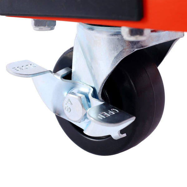 English Elm Poly Heavy Duty Moving Dollies Set of Two with Diamond Tread Grip and Floor Protection W465S00080