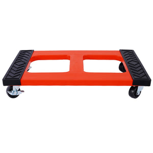 English Elm Poly Heavy Duty Moving Dollies Set of Two with Diamond Tread Grip and Floor Protection W465S00080
