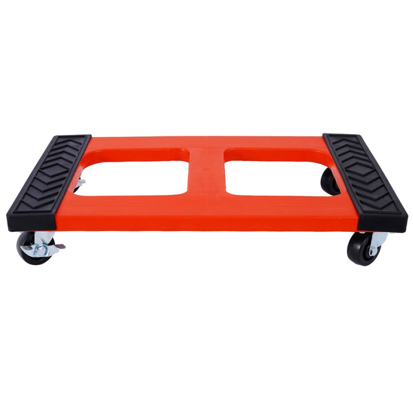 English Elm Poly Heavy Duty Moving Dollies Set of Two with Diamond Tread Grip and Floor Protection W465S00080