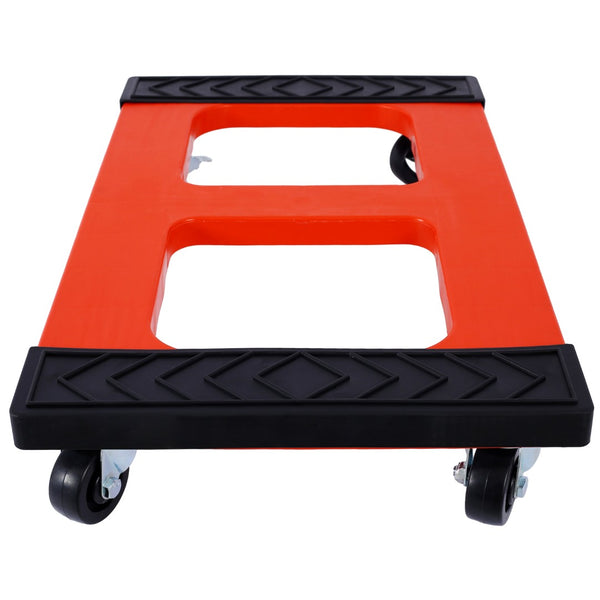 English Elm Poly Heavy Duty Moving Dollies Set of Two with Diamond Tread Grip and Floor Protection W465S00080