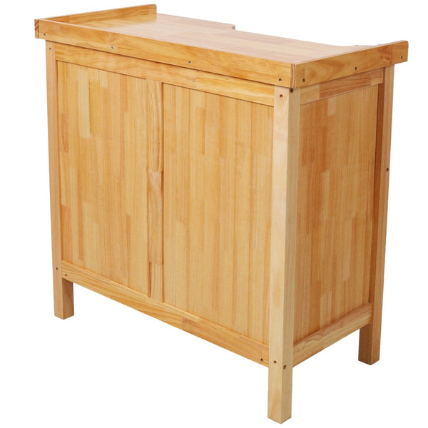 English Elm Solid Hardwood Jewelry Workbench with Three Drawers Pull Out Tray and Reversible Arm Supports W465S00136