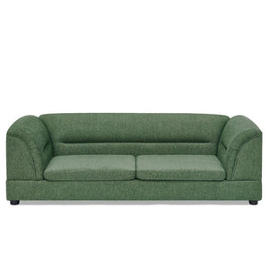 English Elm Oversized Pet Sofa with Curved Armrests Linen Upholstery for Large Dogs and Cats Olive Green W487P497599
