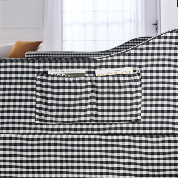 English Elm Full‑size Convertible Daybed Sofa with Pull-out Trundle Pockets and Polyester Upholstery Tufted Button Black W487S00567
