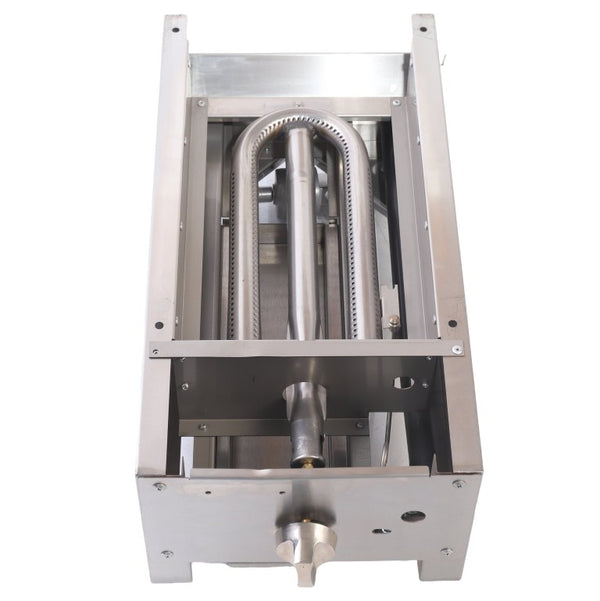 English Elm Sr-78007-2Tw2448 Commercial Stainless Steel Prep Table with Splash Guard for Professional Kitchens W5057P593679
