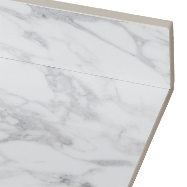 English Elm 43X22bathroom Vanity Top Sintered Stone Carrara White Undermount Sink with Backsplash W509P211128