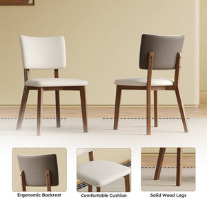 English Elm 59''Modern Sintered Stone Round Dining Table Lazy Susan Pedestal Base 9-Piece Set W509S00200