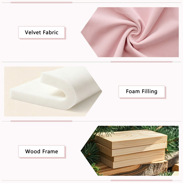 English Elm 075-velvet Swivel Barrel Chair Plush Upholstered Hidden Storage Sculptural Living Room Seat Pink W527P495168