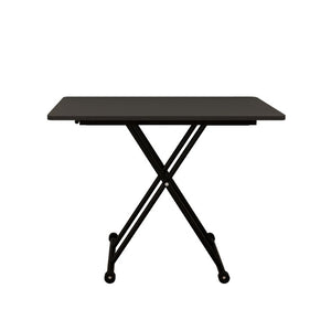 English Elm Adjustable Folding Table with Gas Lift Rolling Casters Portable Foldable Home Office W5290P514791